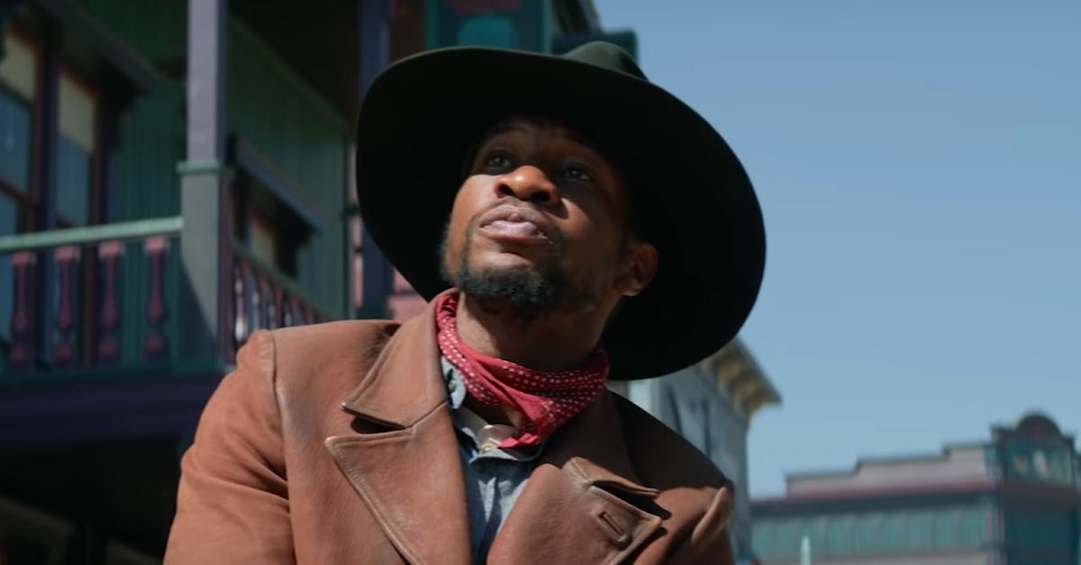 Jonathan Majors in 'The Harder They Fall'