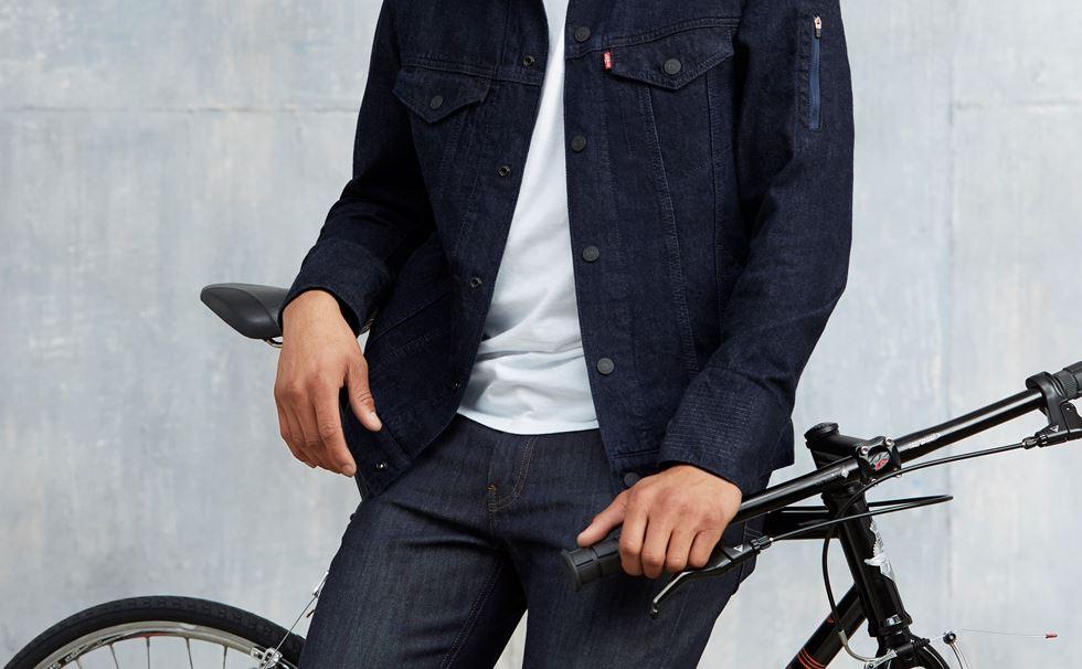 levias commuter trucker jacket