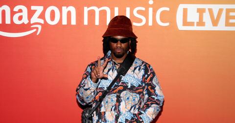 Denzel Curry attends Amazon Music Live Concert Series 2023 on October 05, 2023 in Los Angeles, California.