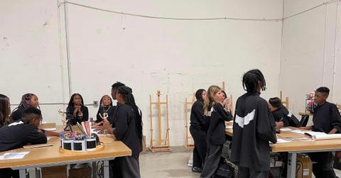 Still image of Donda Acdemy students