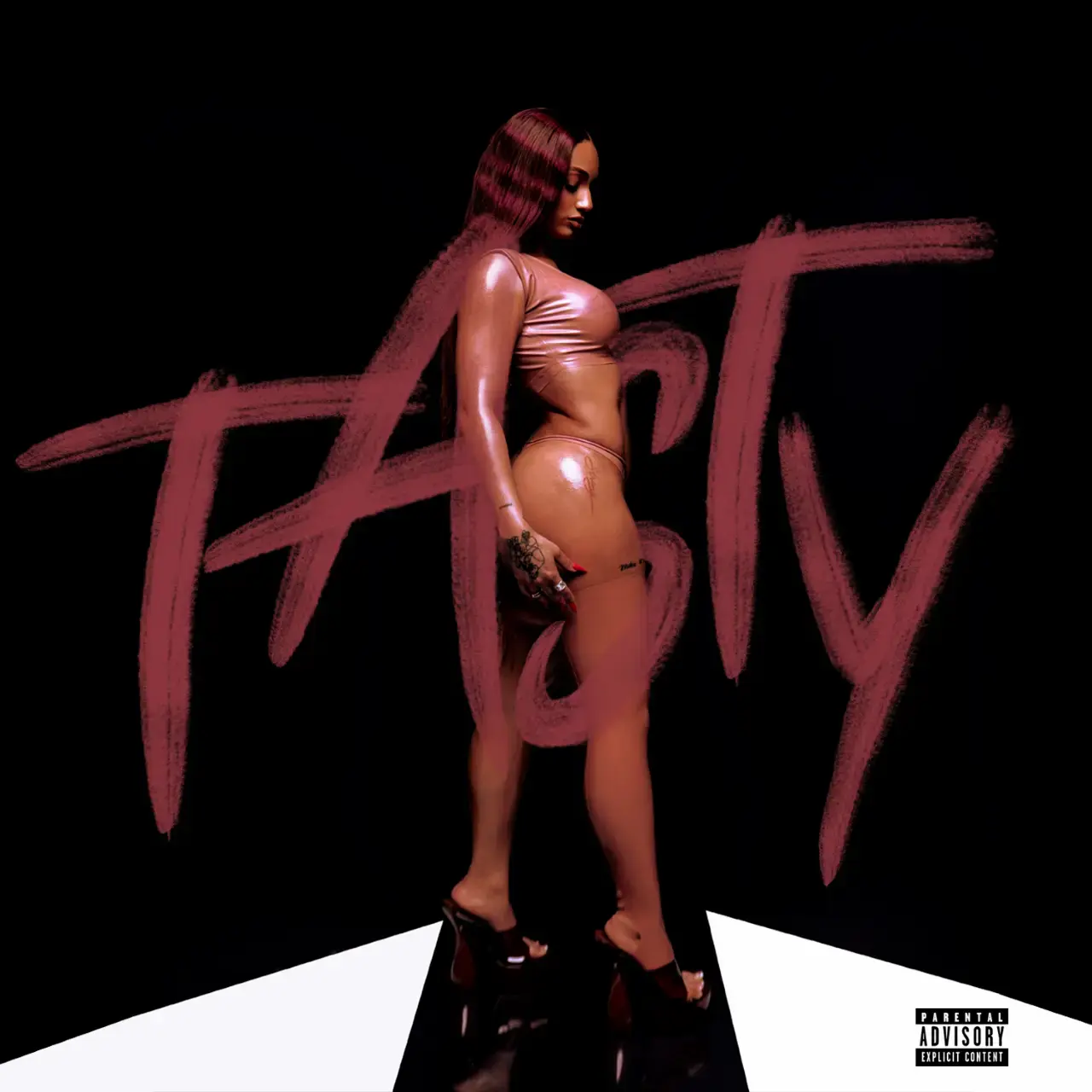 DaniLeigh on the cover of her single "Tasty"