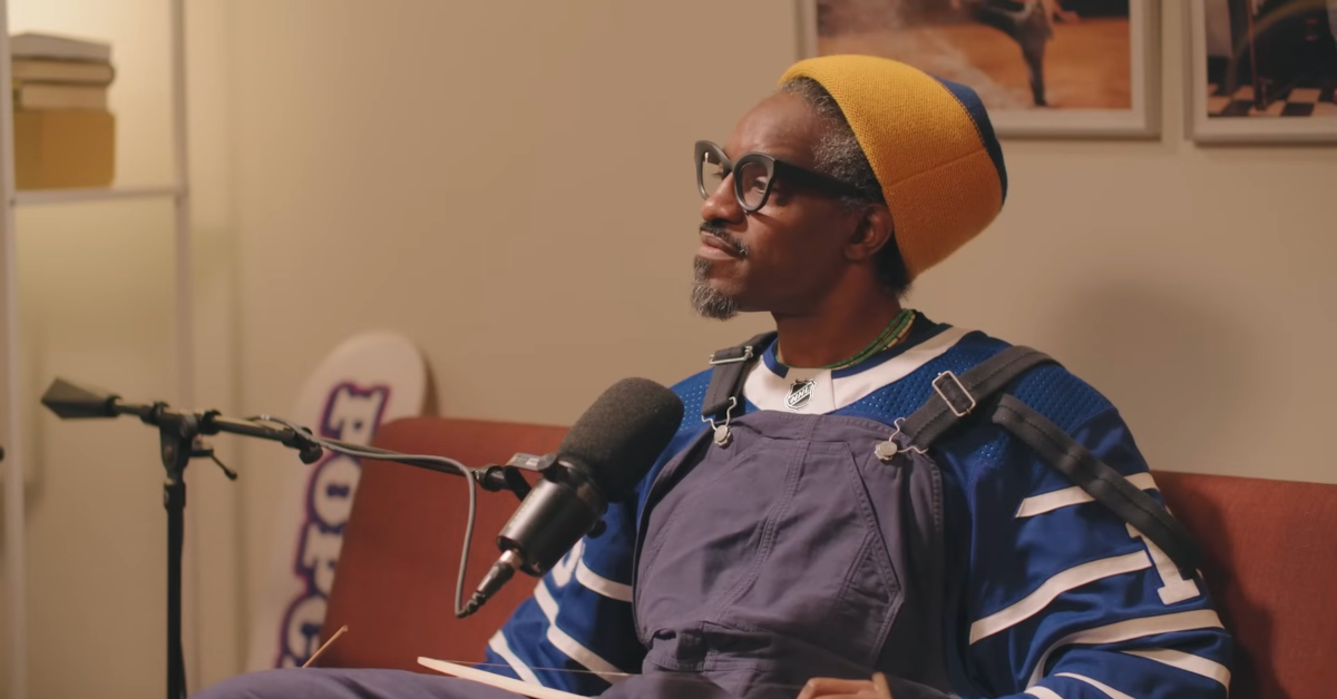 André 3000 in Popcast interview in 2025