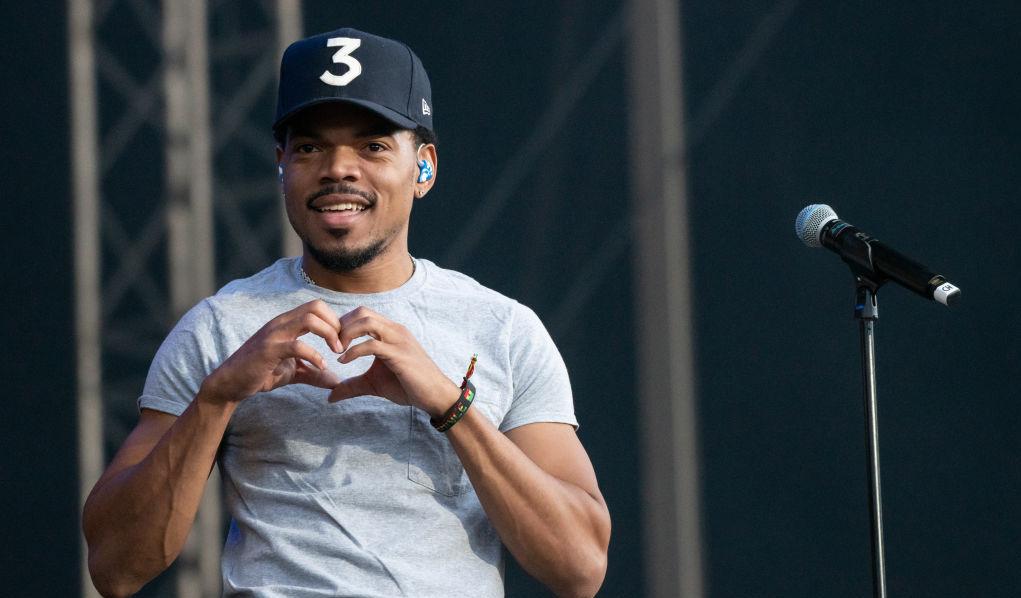 Chance the Rapper performs at Way out West in Gothenburg, Sweden. 