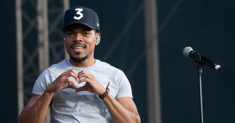Chance the Rapper performs at Way out West in Gothenburg, Sweden.