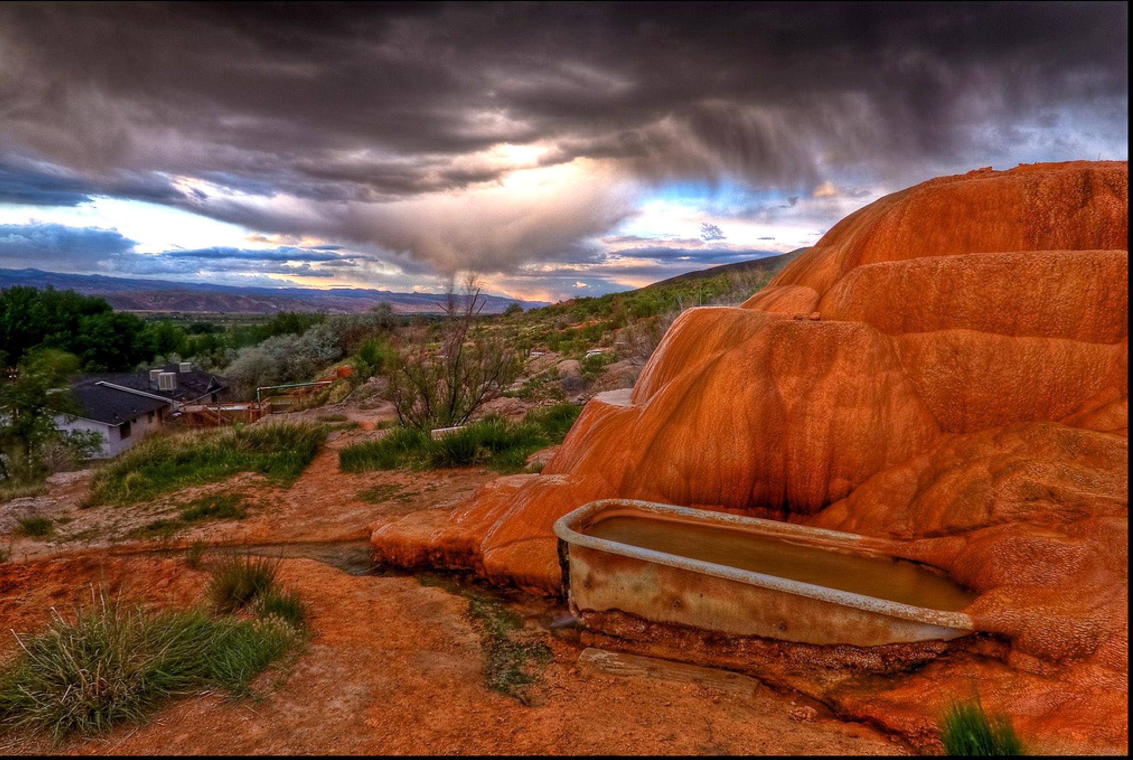 Bathtub Hot Springs of Utah