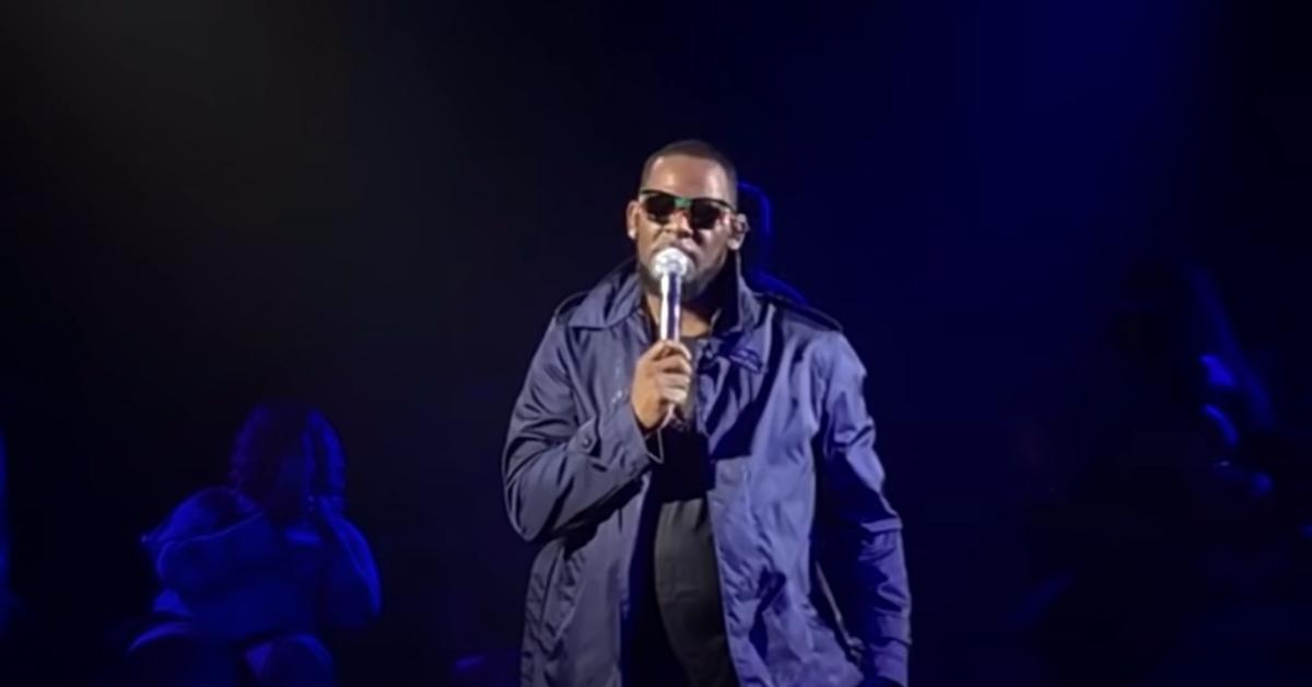 R. Kelly performs