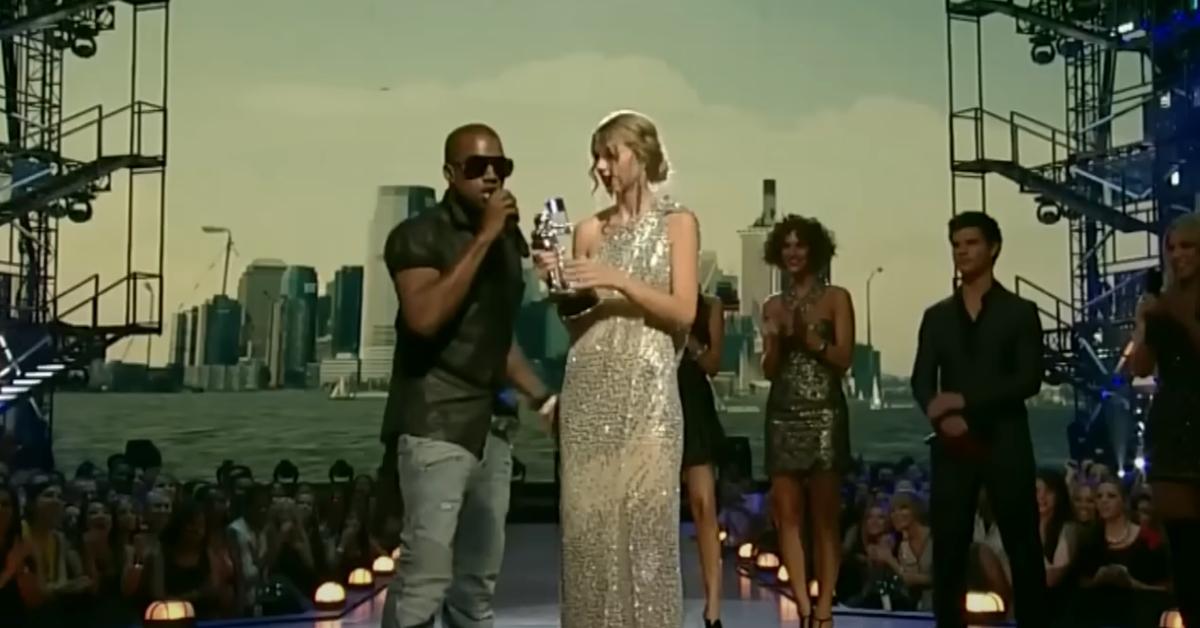 Kanye West and Taylor Swift VMAS 2009