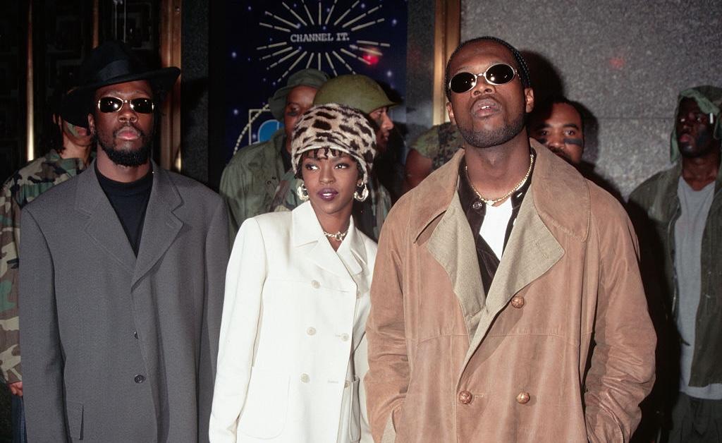 The Fugees at Radio City Music Hall for the MTV Music Awards. 