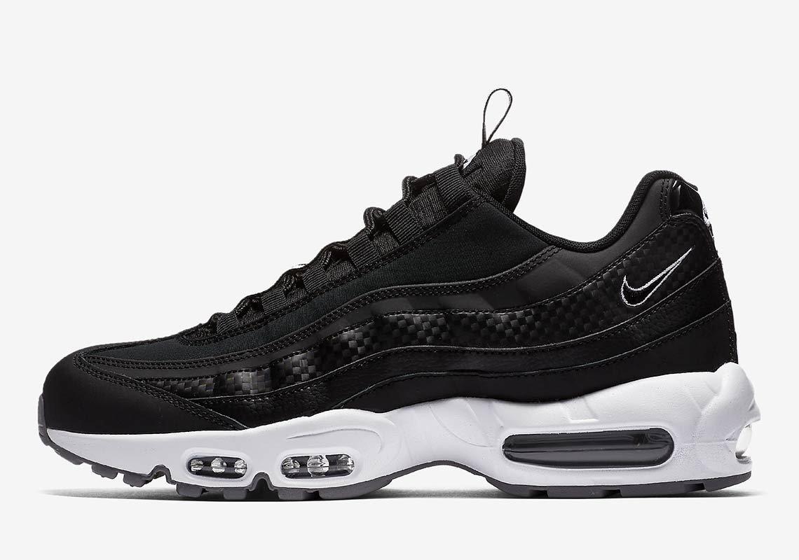 Black n white air max 95 sale