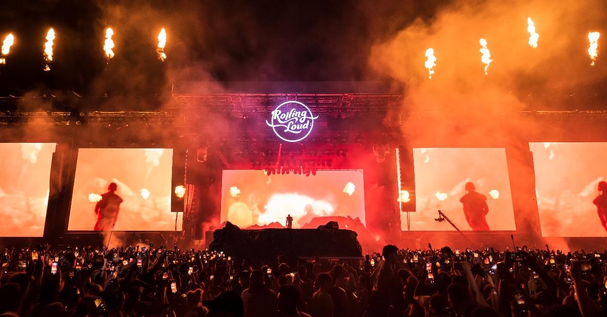  Travis Scott performs onstage during day two of Rolling Loud Miami