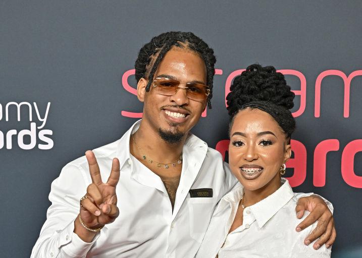 Keith Lee and Ronni Lee attend the Streamy Awards at Fairmont Century Plaza