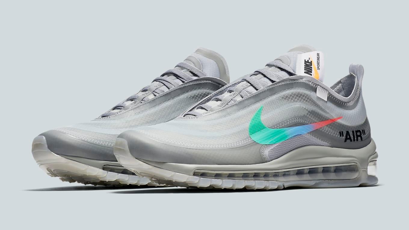 Air max 97 2024 off white preto