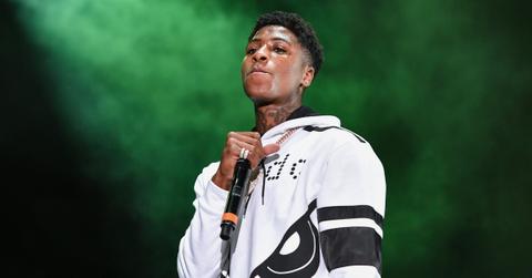 NBA YoungBoy performs during Lil WeezyAna at Champions Square in 2018.