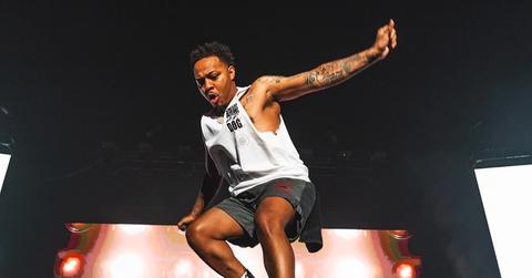 Bow Wow performs on millennium tour