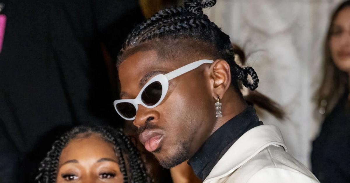 Lil Nas X is seen arriving to COACH Spring 2024 Ready To Wear Runway Show and dinner event at the New York Public Library (NYPL) during New York Fashion Week on September 07, 2023 in New York City.