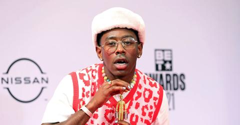 Tyler the Creator on the red carpet