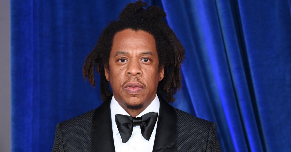 Shawn Carter AKA Jay-Z attends "The Harder They Fall" World Premiere during the 65th BFI London Film Festival at The Royal Festival Hall on October 06, 2021 in London, England.