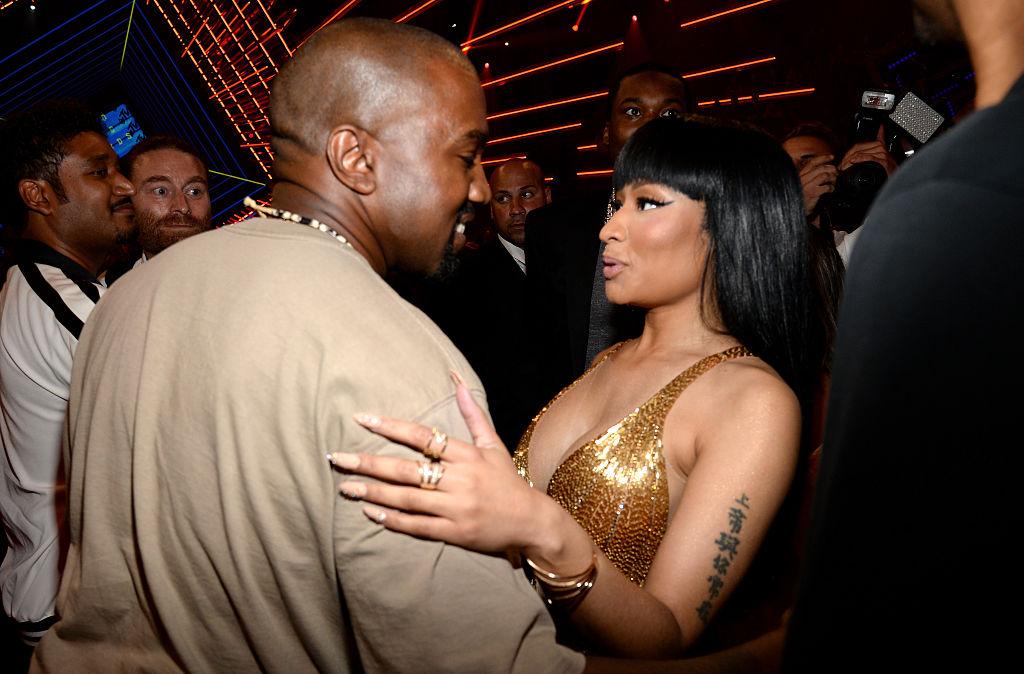  Kanye West and Nicki Minaj at the MTV Video Music Awards 