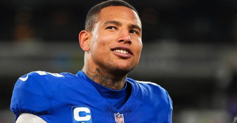 Darren Waller #12 of the New York Giants