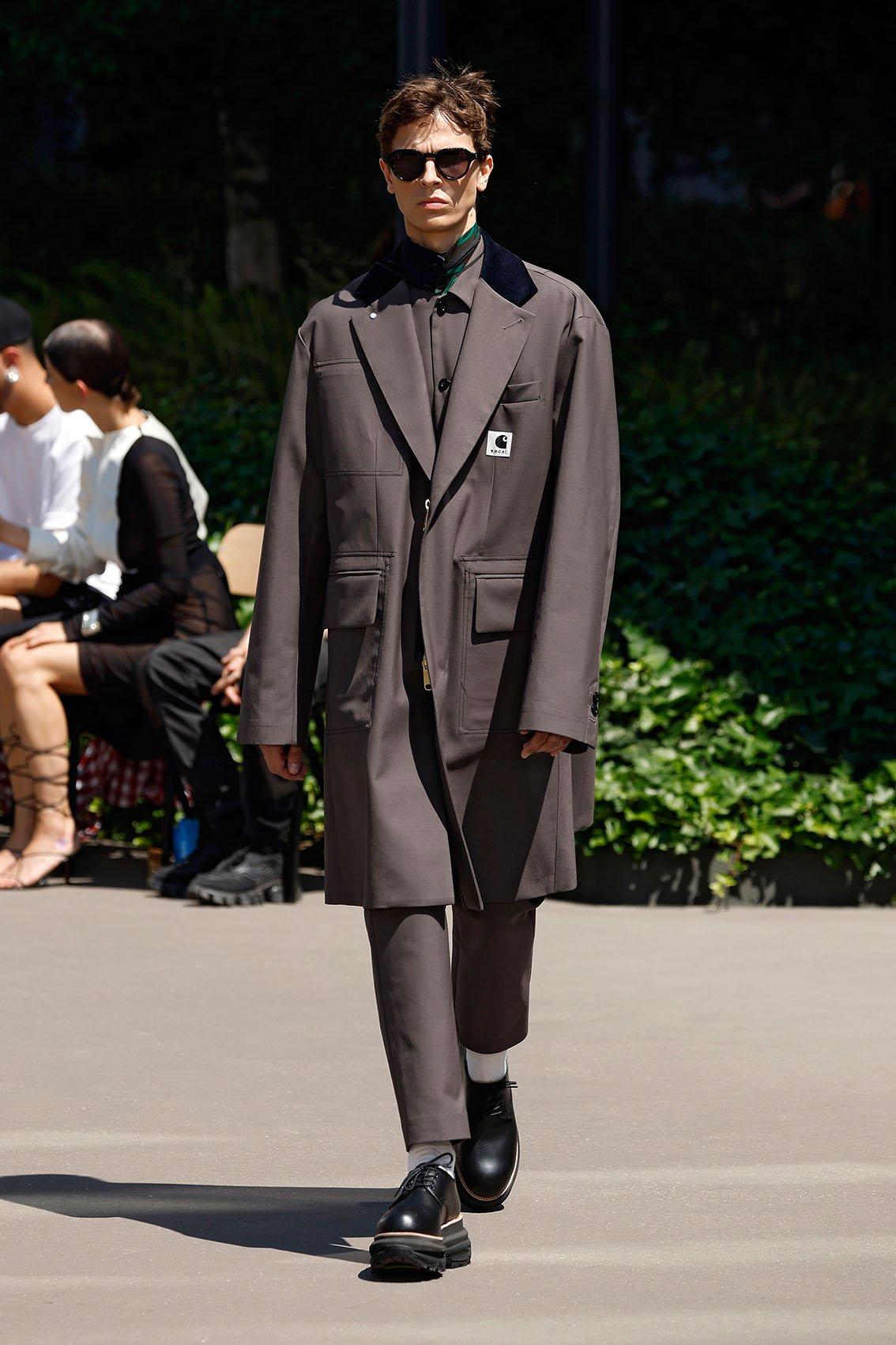 Louis Vuitton Adorned Suede Paillettes Jacket