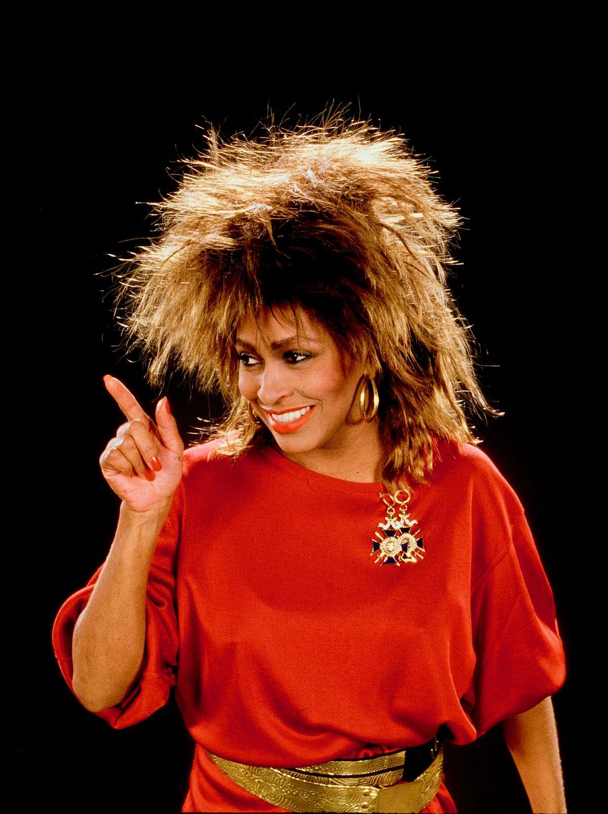 american r b and pop singer tina turner holborn studios news photo