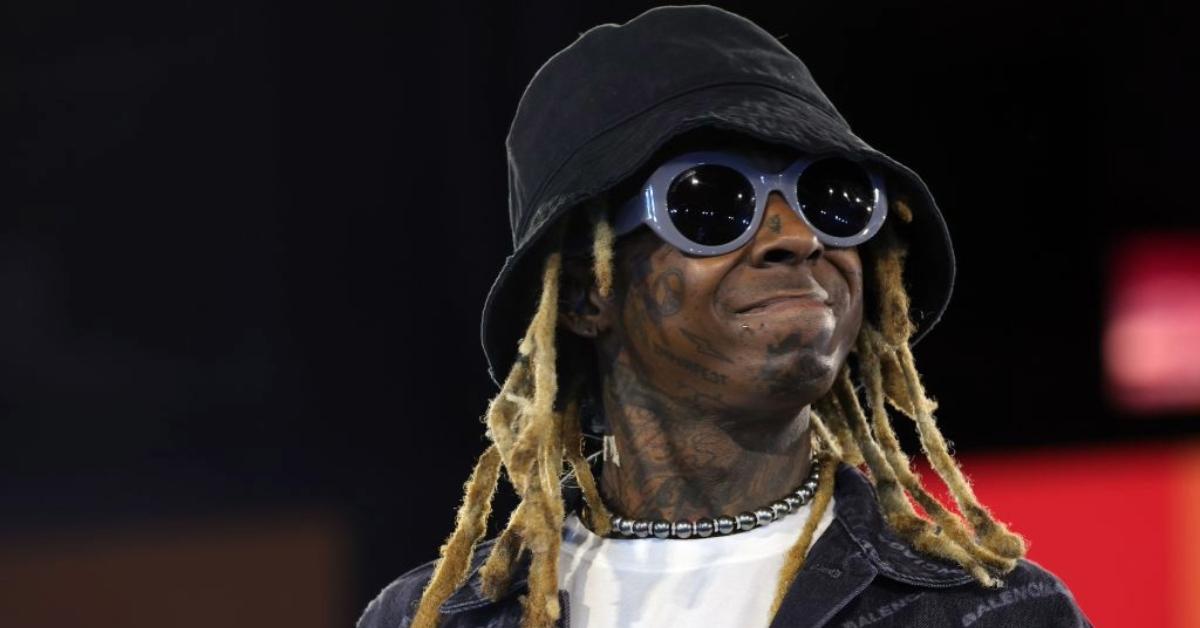 Lil Wayne performs onstage during the RENAISSANCE WORLD TOUR at SoFi Stadium on September 01, 2023 in Inglewood, California.