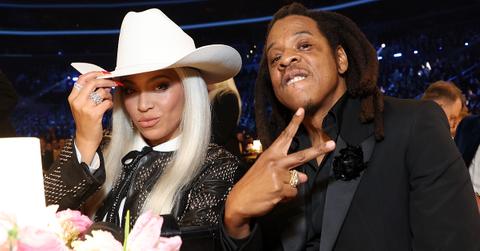 Beyoncé and Jay-Z attend the 66th GRAMMY Awards
