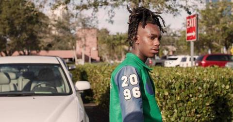 YNW Melly outside before his arrest