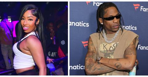 Rubi Rose and Travis Scott