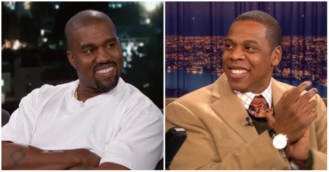 Kanye West and Jay Z