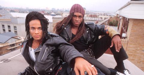 Milli and Vanilli on the roof.