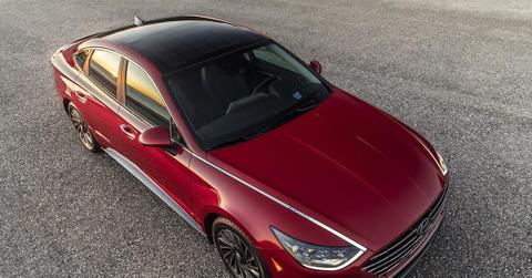 edmunds solar power roof sonatahybrid