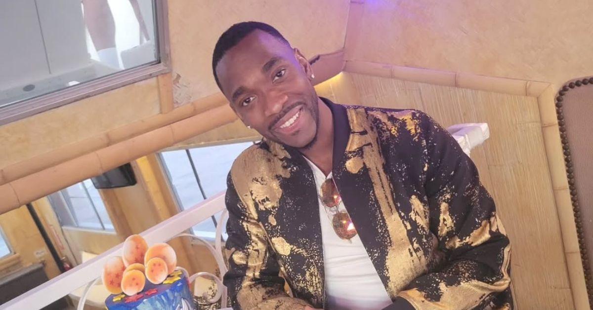 Jay Pharoah celebrating his birthday.