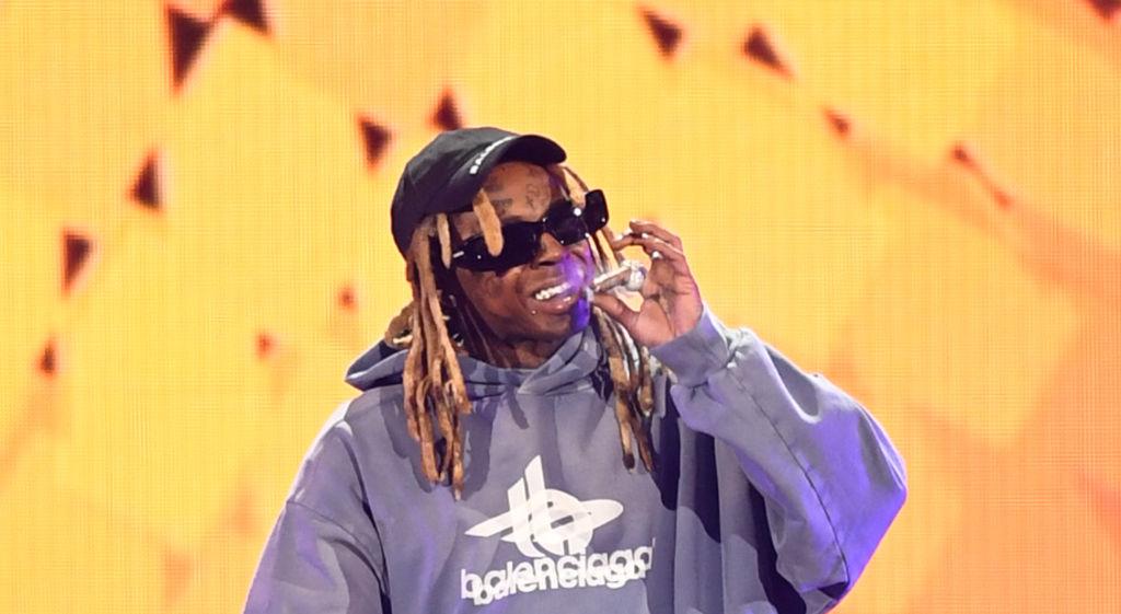 Lil Wayne performs during the 2023 iHeartRadio Music Festival at T-Mobile Arena on September 22, 2023 in Las Vegas, Nevada. 