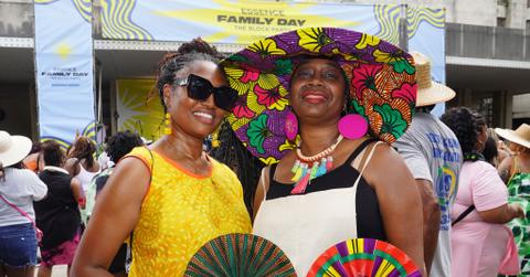 Still shot of attendees at a Block Party at The ESSENCE Festival of Culture in New Orleans, Louisiana
