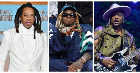 Jay-Z, Lil Wayne, and D'Angela