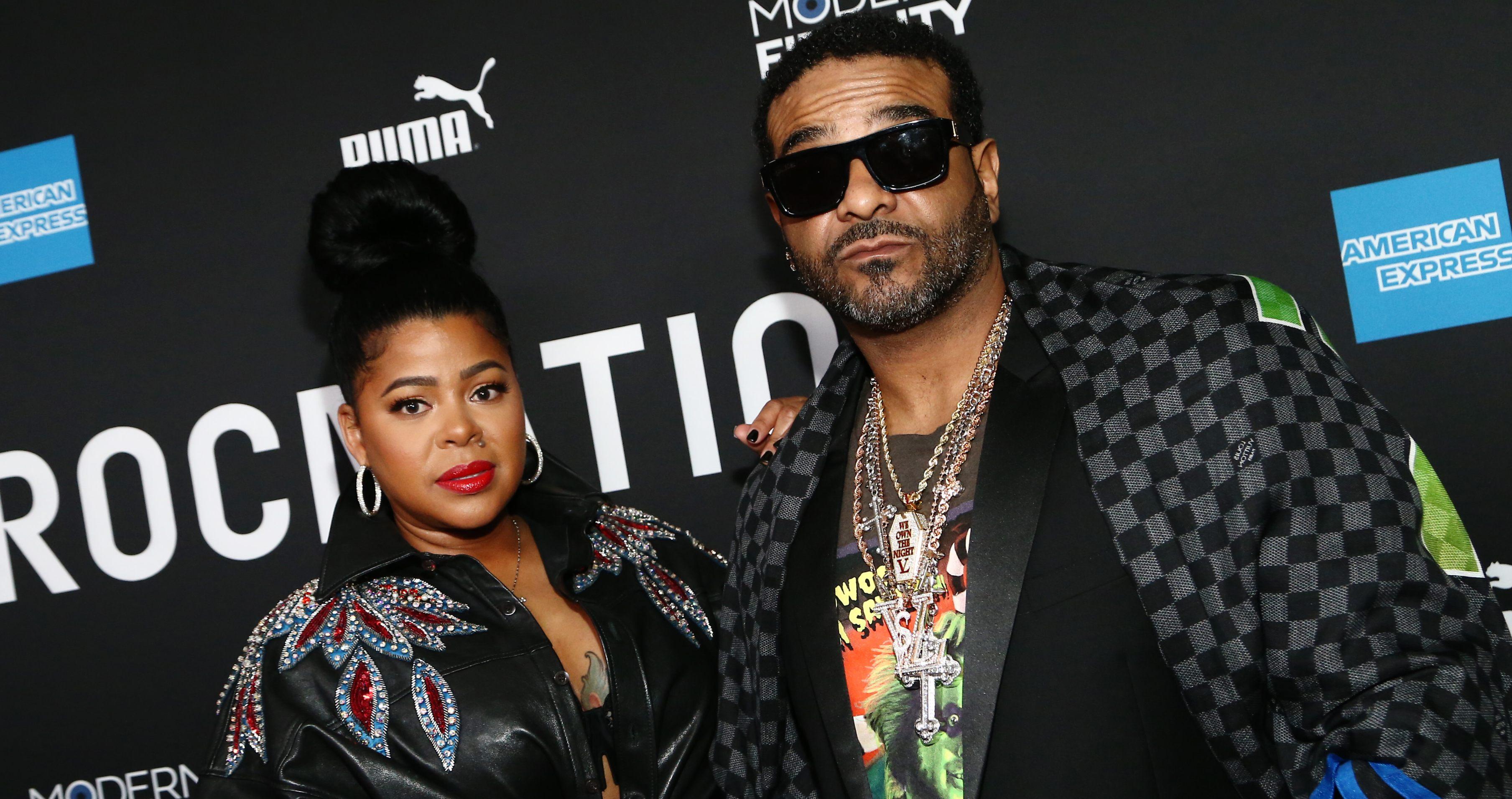 chrissy lampkin and jim jones attends  roc nation the brunch