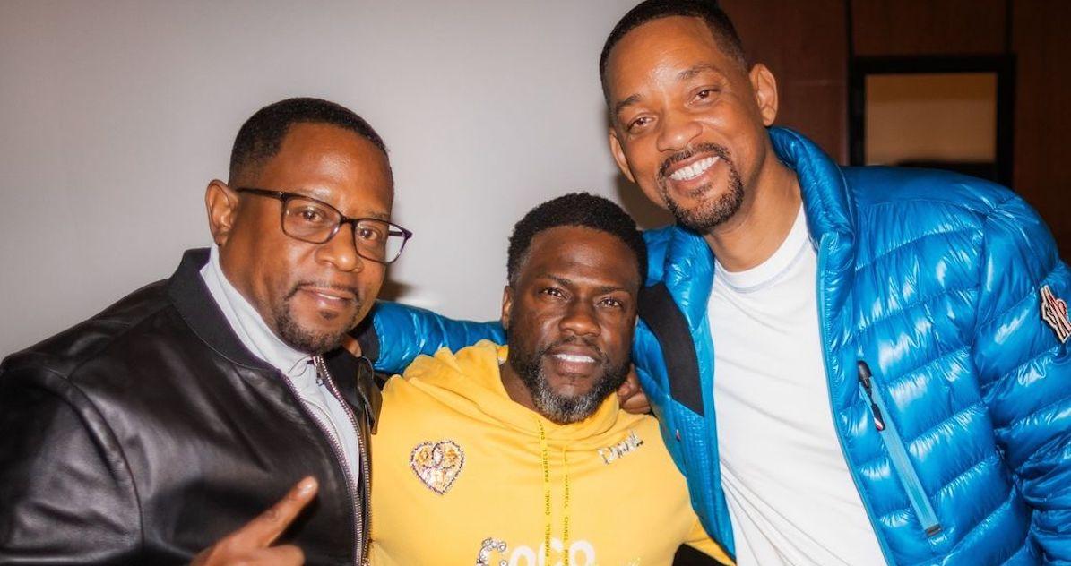 Martin Lawrence, Kevin Hart, and Will Smith