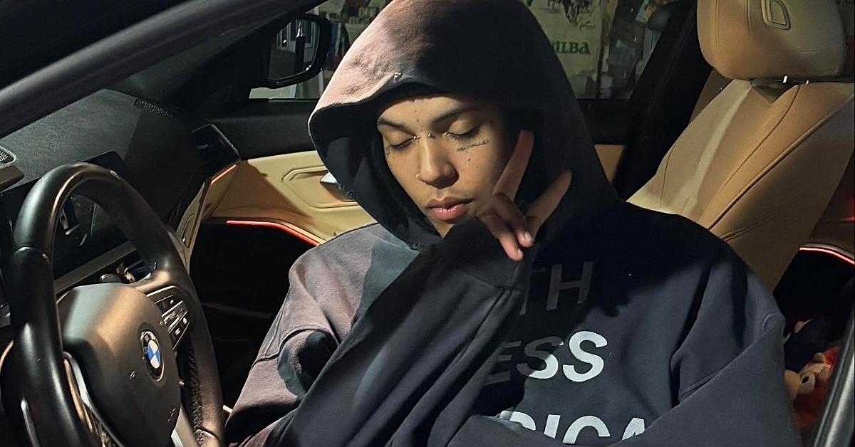 POORSTACY poses on Instagram