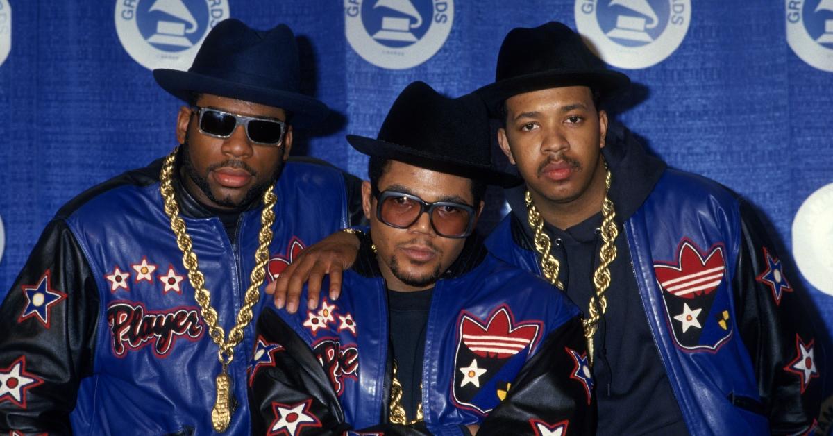 Run-D.M.C. attend the 30th Annual Grammy Awards circa 1988 in New York City.