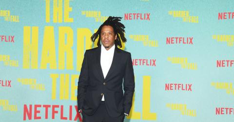 Jay-Z at the premiere of Netflix's 'The Harder They Fall'