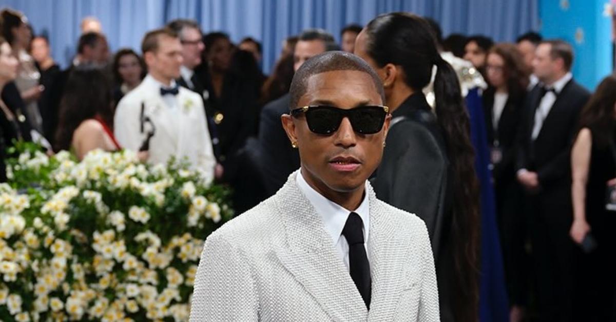 Pharrell Williams at the Met Gala