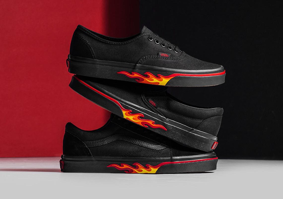 Vans Unveils 'Flame Wall' Collection