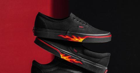 Vans Unveils 'Flame Wall' Collection