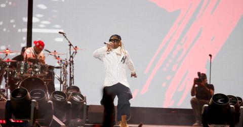 Lil Wayne performing