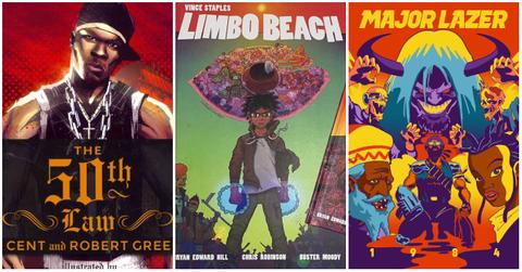 rappers in comic books