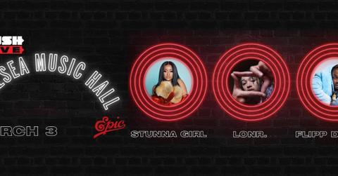 Flipp Dinero, Lonr, and Stunna Girl's Live Performances at MTV Push Live